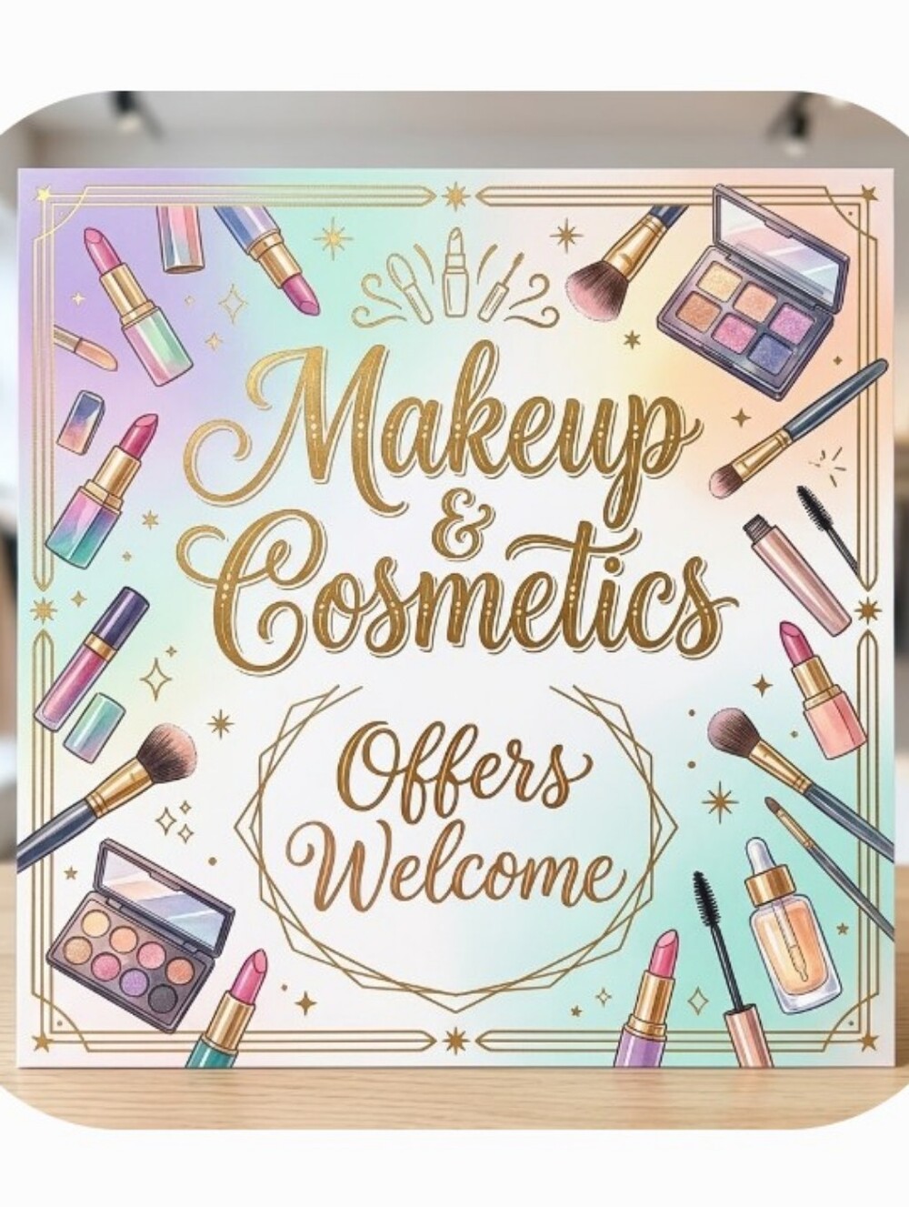 Beauty Products, Foundation, Eyeshadows, Etc.